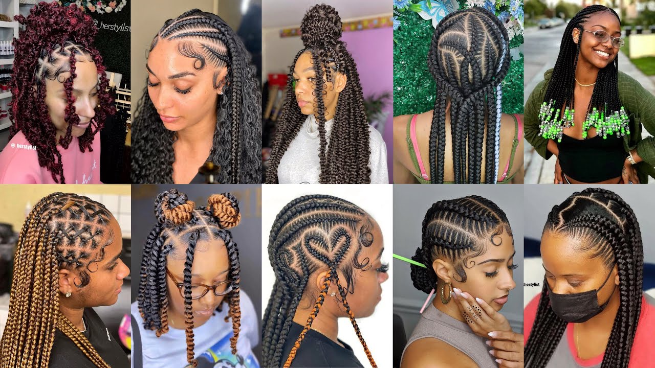 2022 Unique and beautiful hair styles ideas #braided hairstyle #African  hairstyles - YouTube